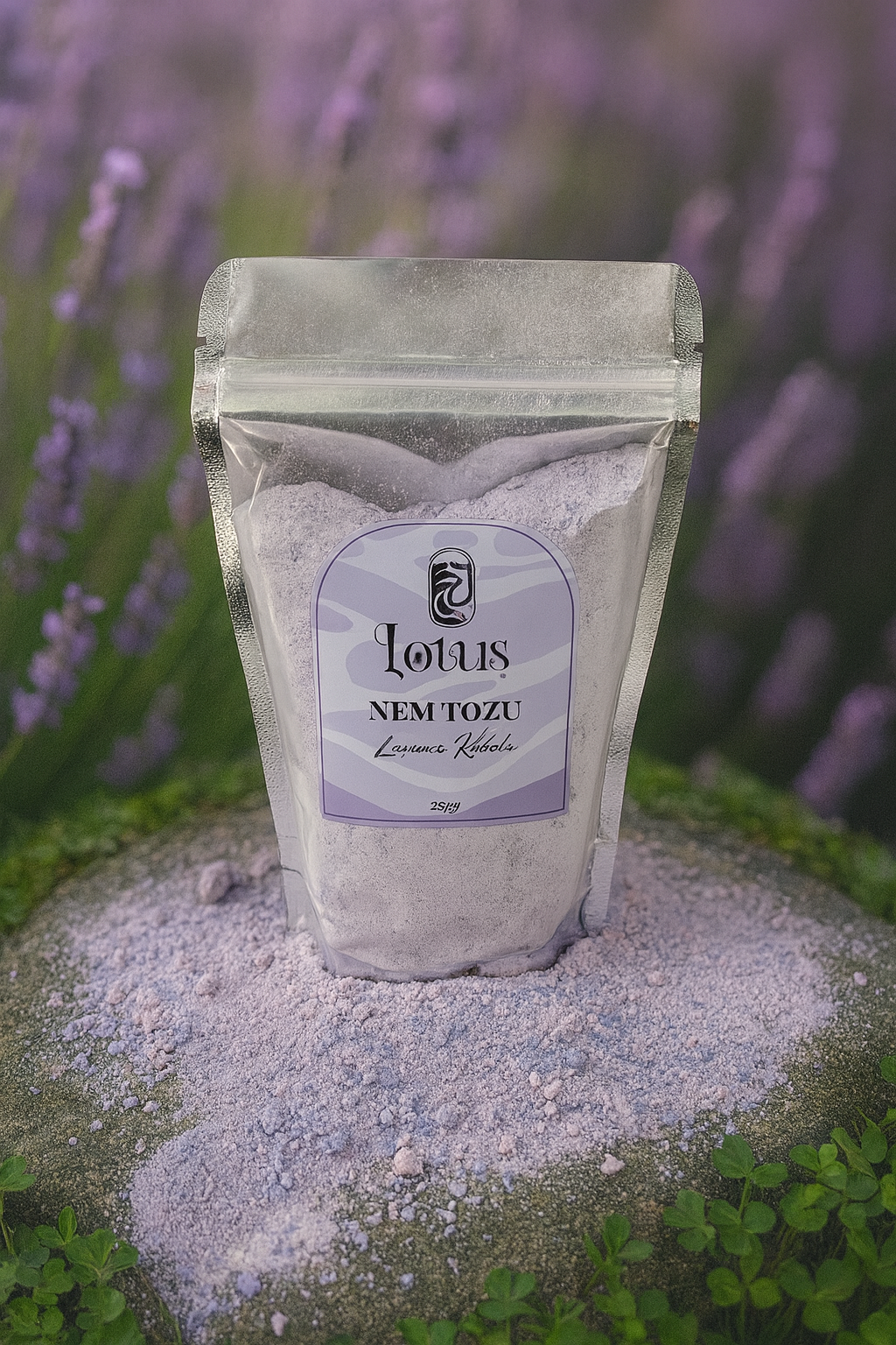 El Yapımı Banyo Tozu 250gr – Doğal Spa Peeling | Limon / Lotus / Lavanta / Okyanus / Hanımeli / Kavun