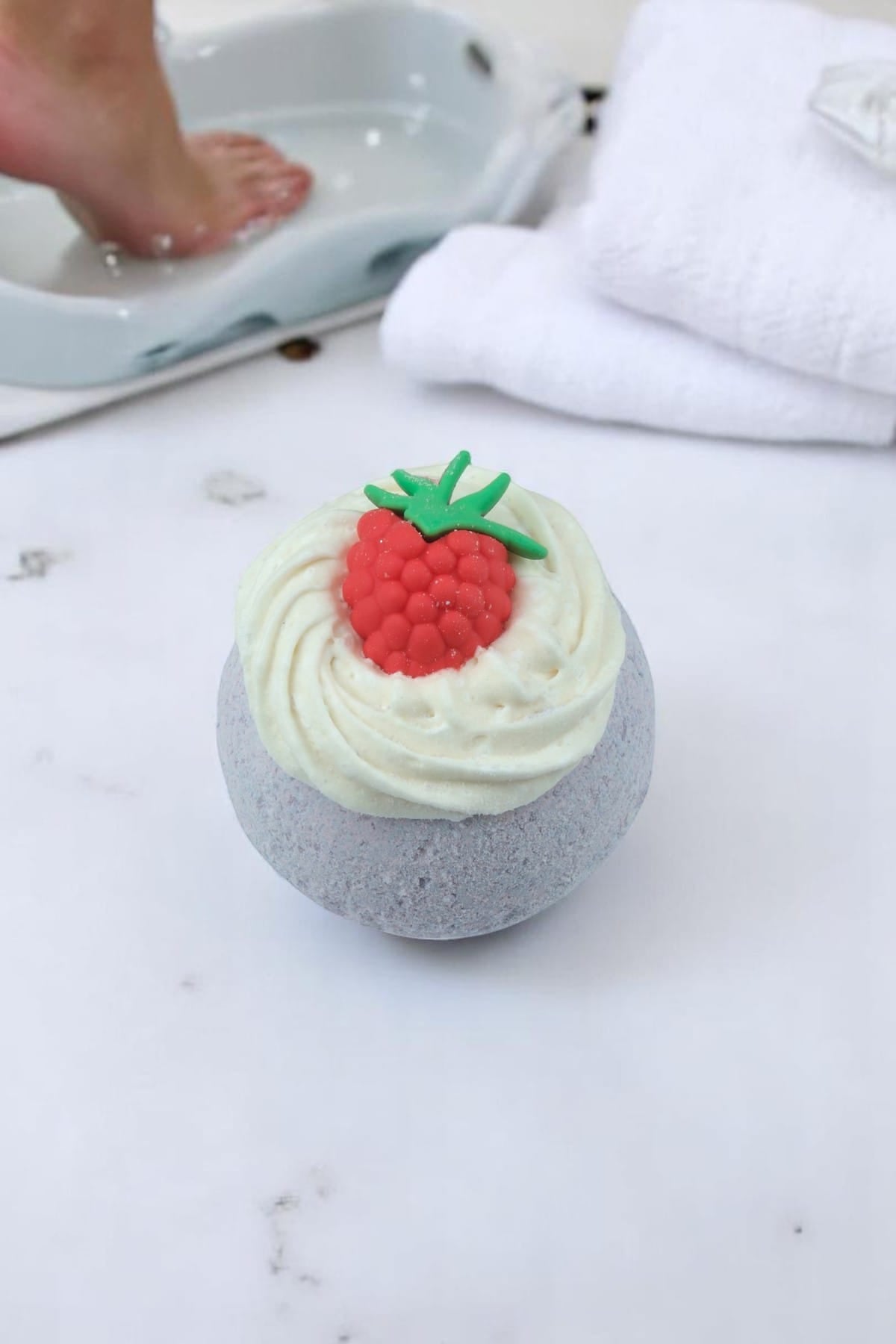 Cupcake Banyo Bombası 6’lı (85gr) – Oyuncaklı Premium Pedikür Seti