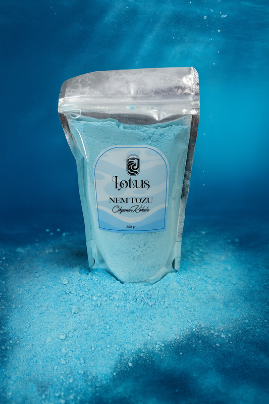 El Yapımı Banyo Tozu 250gr – Okyanus Kokulu Doğal Peeling