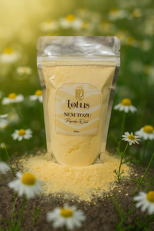El Yapımı Banyo Tozu 250gr – Limon Kokulu Doğal Peeling